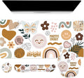 iCasso Sticker Keyboard Mat 35.4"x15.7", Desktop Mat for Workspace | Vintage Students Ergonomic Desk Pad with Keyboard Wrist Rest, Mousepad Set for Computer Study Office Workspace Area