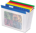 Pendaflex 55708 Poly Hanging File Folders, 1/5 Tab, Letter, Assorted Colors (Box of 25)