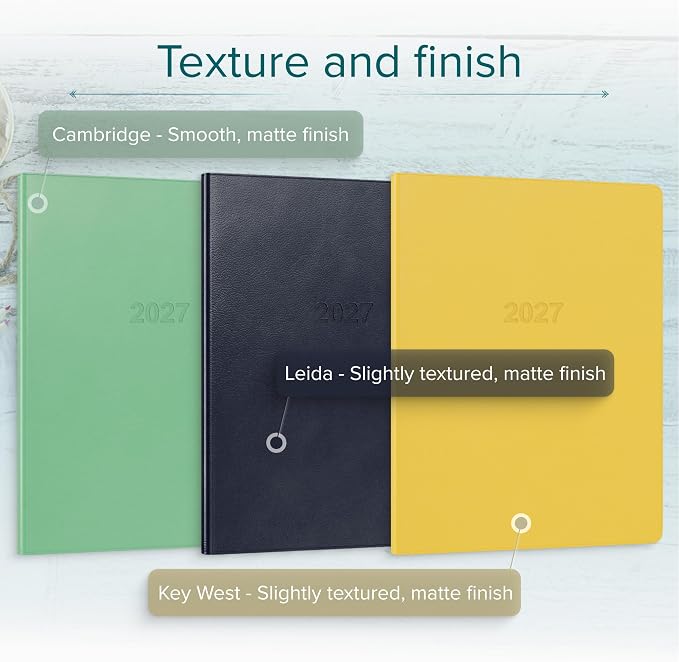 Harbor Weekly Journal Notebook Planner 2027 Leida Pine