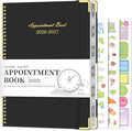 Appointment Book 2026-2027, 30-Minute Interval Hourly Planner, 6.3"×8.6"