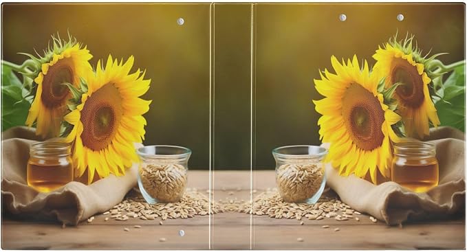 Joko Ivery Spring Sunflowers Honey 3 Ring Binder Letter Size 1.5 Inch Binders 3 Ring with Clipboard & 3 Pockets Three Ring Binder Organizer for Work Recipes Paper Office Supplies Gifts 1 Pack