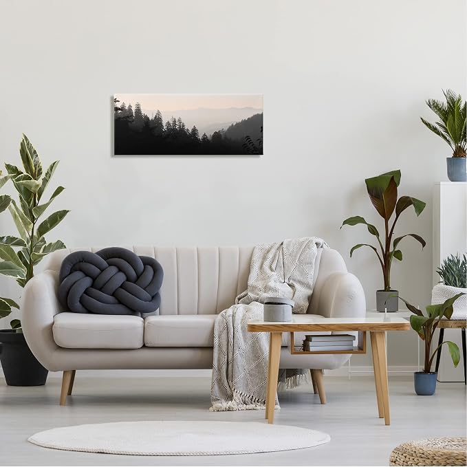 Stupell Industries Woodland Forest Silhouette, 13 x 30 Inch Canvas Wall Art | Stupell Industries · By Lori Deiter · Ready to hang · Nature inspired decor for living room · office · or hallway