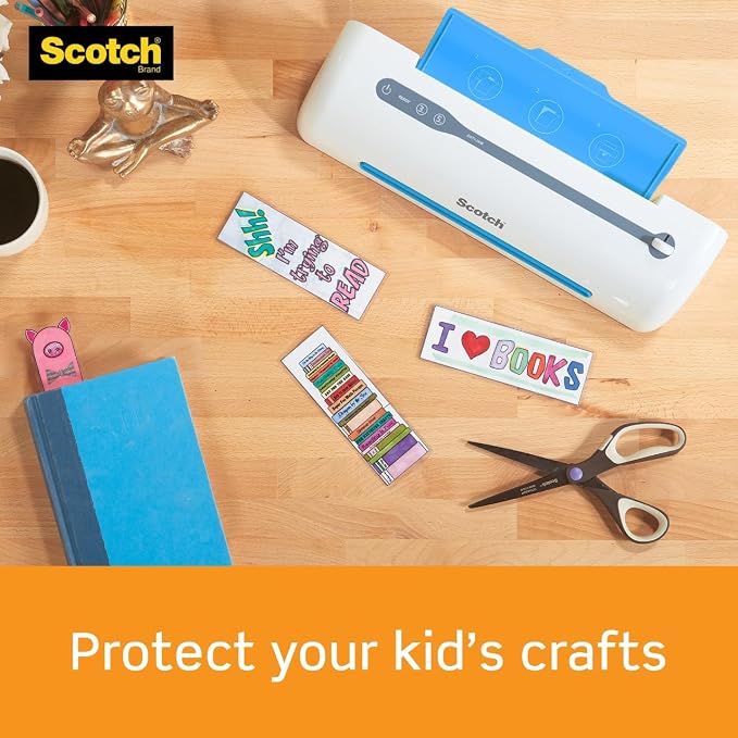 Scotch Self-Sealing Laminating Pouches, 2 in x 3.5 in Business Card Size (Pack of 300)