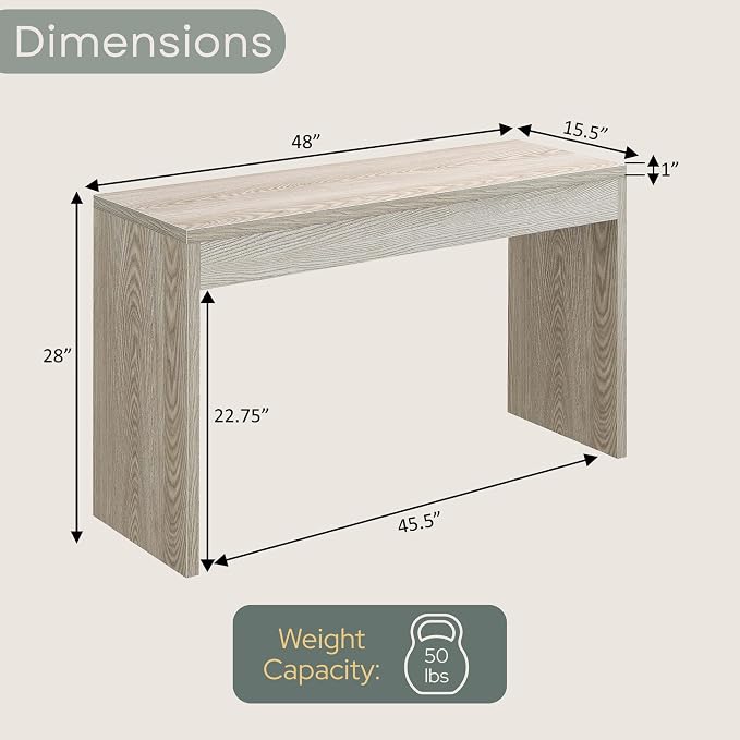 Northfield Entryway Hall Console Table/Desk