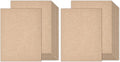 100 Sheets Parchment Cardstock 8.5 x 11 Textured Printer Paper, Goefun 90lb Tan Card Stock Printer Paper for Scrapbooking, Cardmaking, Invitations and Crafts (Pack of 2)