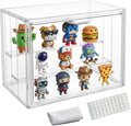 Clear Acrylic Display Case for Figures, 3 Layer Adjustable Acrylic Boxes for Display, Stackable Display Boxes for Collectibles, Action Figure Display Case for Shoe, Bread, Cosmetic, Handbag, 1 Pack