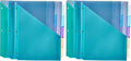Amazon Basics 5-Tab Dividers for 3 Ring Binder, Two Pocket, Letter Size, Assorted Colors, 15 Count (Pack of 2)