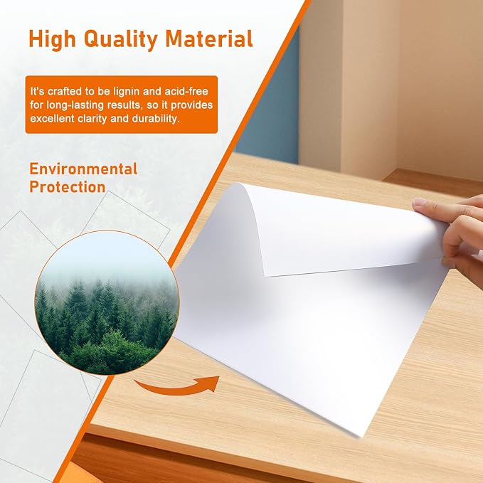 Guakicae 28 Sheets White Shimmer Cardstock 8.5 x 11 Certificate Paper 92lb | Heavyweight Paper Card Stock for DIY Cards, Wedding Invitations, Crafting, Business Cards, Graduations