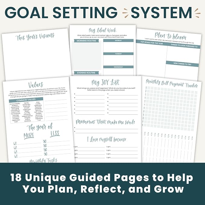 bloom daily planners 2027 Planner (January - December 2027) - Weekly & Monthly Softcover Planner for Women - Calendar Year Inspirational Agenda Book with Stickers - 5.5" x 8.25" - Morning Song