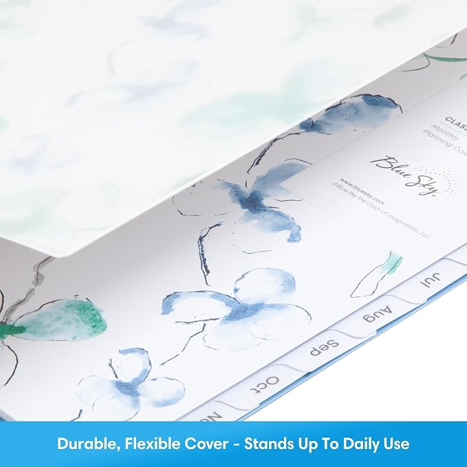 Blue Sky 2027 Weekly Monthly Planner Calendar 8.5"x11" Large Print Lindley