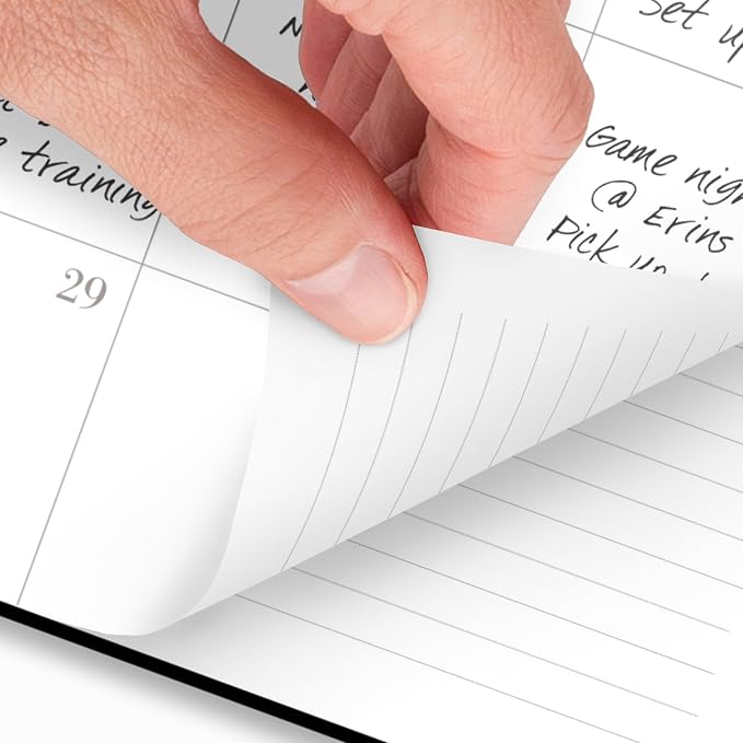 AT-A-GLANCE 2026 Planner, Weekly & Monthly, 8.5" x 11", Large, Signature Lite, Black (YP905L0526)