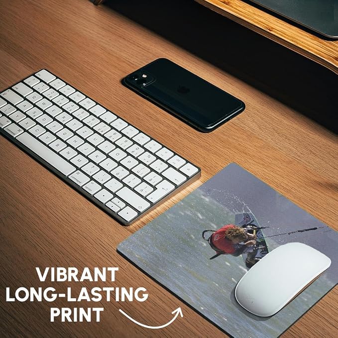 3D Rose "California San Francisco Kiteboarding CompetitionUs05 Bja0225Jaynes Gallery" Matte Finish Mouse Pad - 8 x 8" - mp_88205_1