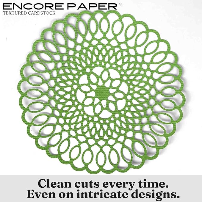 BRIGHT GREEN—12x12 Textured Cardstock | 80lb Textured Green Scrapbook Paper | Premium Cardstock for Cricut Cutting | 25 Sheets