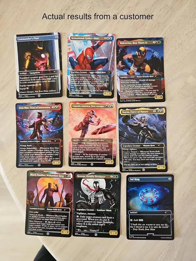 310gsm Black Core TCG Cardstock - DIY Proxy - Blank Smooth Blackcore Playing Card Stock - 8.5 * 11in Sheets - Laser or UV Printing Only (20x310gsm Black Core)