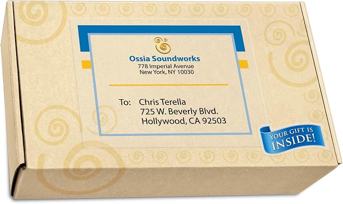 Avery Full Sheet Printable Shipping Labels, 8.5" x 11", Matte Clear, Inkjet, Create Custom Labels Using Scissors or Electronic Cutting Machines, 125 Total (5 Packs of 8665)