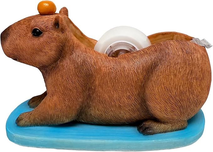 Streamline Imagined Capybara Tape Dispenser