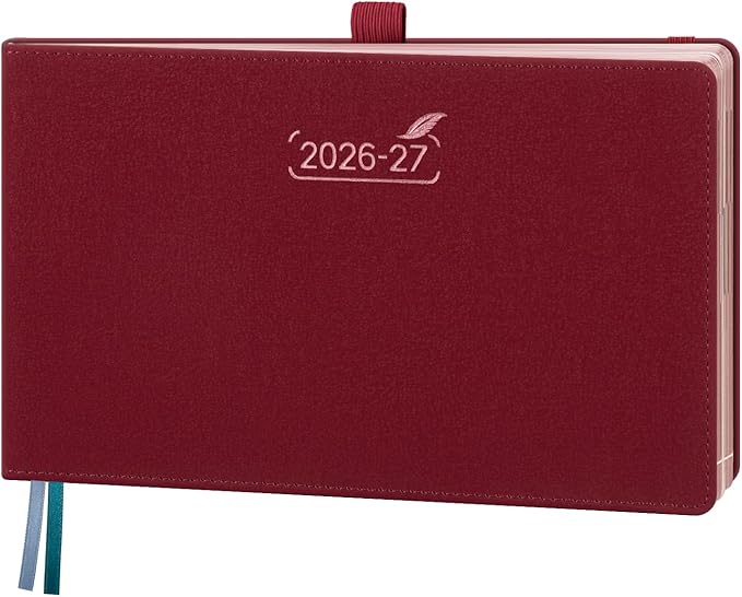 BEZEND Planner 2026 2027 Weekly and Monthly, Daily Calendar Book (9"x5.5")
