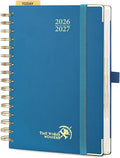 POPRUN 2026-2027 Daily Planner One Page Per Day, 5.75" x 8.5", Day Planner