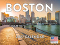 Boston Calendar 2027 Monthly Wall Calender 12 Month