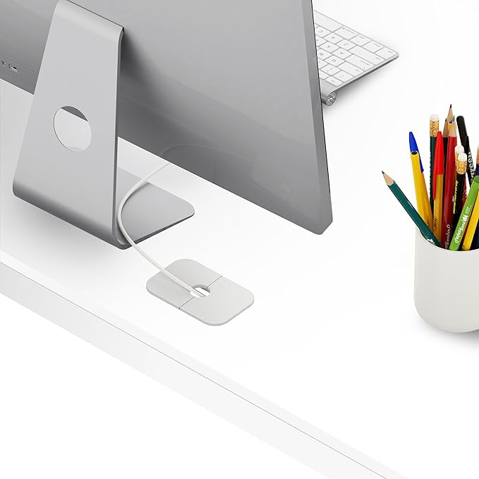 SHW 55-Inch Commercial-Grade Office Computer Desk, White | 10-Year Limited Warranty