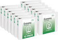 Office Essentials Economy View 3 Ring Binders, 3" Round Rings, 3.5" Spine, 460-Sheet Capacity, White Binders (12-Pack of 03430) | A practical choice for school, home and everyday organization with dependable performance at a great value.