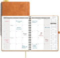POPRUN Monthly Planner 2027-2028, 8.5"x10.5", 18 Month, Jan 2027-Jun 2028