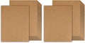 100 Sheets Kraft Paper Brown Cardstock 8.5 x 11, Goefun 80lb Card Stock Printer Paper for Invitations, Menus, Crafts, DIY Cards (Pack of 2)
