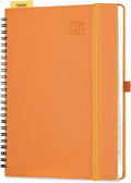 POPRUN Weekly Planner 2026-2027, 6.75" x 8.75" Academic Year Calendar Book