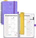 POPRUN 2026-2027 Monthly Planner, 4" x 6.25" Small Agenda,18 Month Calendar