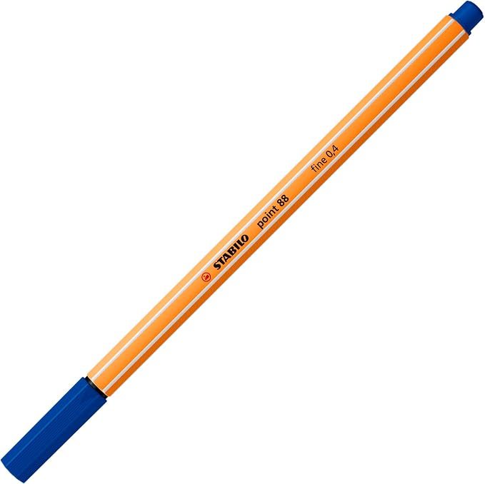 STABILO - point 88 - Fineliner - Twin Pack of 20 - Assorted colors