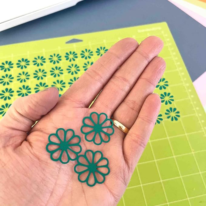 JADE RING—12x12 Textured Cardstock | 80lb Textured Green Scrapbook Paper | Premium Cardstock for Cricut Cutting | 25 Sheets
