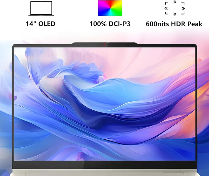 Lenovo Yoga 7 2-in-1 AI PC Laptop | 14" WUXGA OLED Touch (100% DCI-P3) | AMD Ryzen AI 5 340 (Up to 50 Tops) | 16GB DDR5 2TB SSD | for Creator Business Professional Win11Pro w/DLCA Accessory
