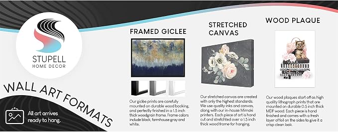Stupell Industries 'Modern Layered Vegetation Natural Leaves', 2pc Canvas Art Set 2, 24 x 30 Inches, Easy to Hang and Sturdy, Made in USA, by Piddix | Stupell Industries | 24 x 30 Inches, Easy to Hang and Sturdy, Made in USA, by Piddix