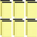 Legal Pads 8.5 x 14, Wide Ruled Legal Pads 12 Pack Yellow Paper 8.5 x 14