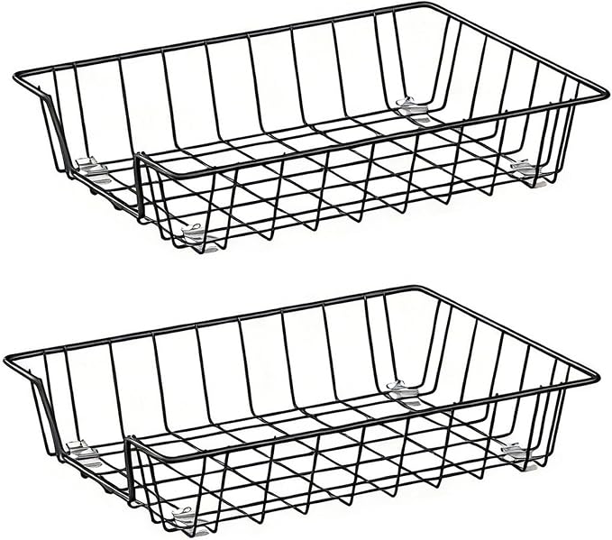A4 Letter Magazine Desk File Storage Tray Organizer Bin (2)