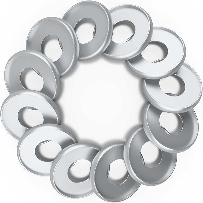 Discagenda Discbound Discs (Silver, 12 Piece 1.3in)