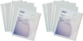 C-Line Report Covers with Binding Bars, Economy Clear Plastic, White Bars, 8.5 x 11 Inches, 50 per Box (32457) (Pack of 2)