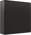 Staples Economy 3" 3‑Ring View Binders, D‑Ring, Black, High‑Capacity 600‑Sheet Storage – 3/Pack