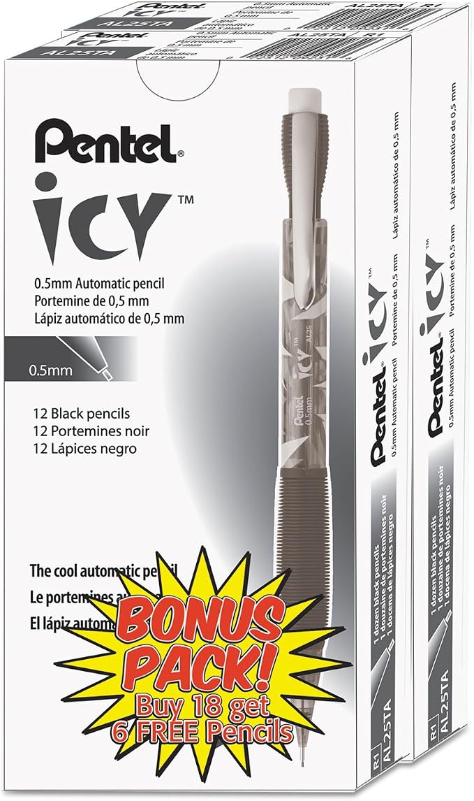 PENAL25TASWSPR - Pentel Icy AL25TASWSPR Multipurpose Automatic Pencil
