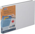 QuickFit Heavy Duty 11 x 17 Inch Spreadsheet View Binder, D Ring, White, Single, 1 Inch
