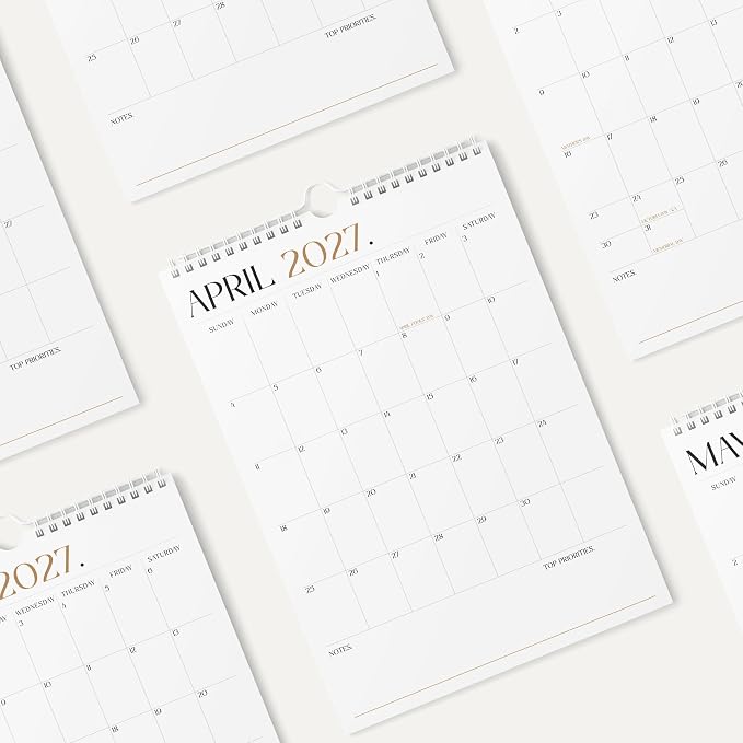 Karto Wall Calendar 2026-2027 11x17 in - Boho