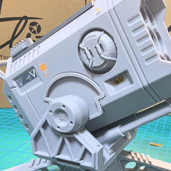 3D Printed Missile Launcher Battery Storage Box/Pen Holder 3.0 Version - Military Model Desktop Decor, PETG Material, Mechanical Linkage Design