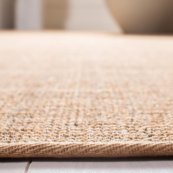 Martha Stewart x SAFAVIEH Area Rug Collection - 2'3" x 12' Runner, Beige, Sisal & Jute, Farmhouse Style, Ideal for Living Room, Foyer, Bedroom, Hallway (MSR9501B)