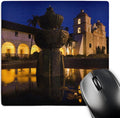 3dRose Danita Delimont - California - CA, Santa Barbara, Mission Santa Barbara - US05 WBI1041 - Walter Bibikow - Mousepad (mp_88696_1)