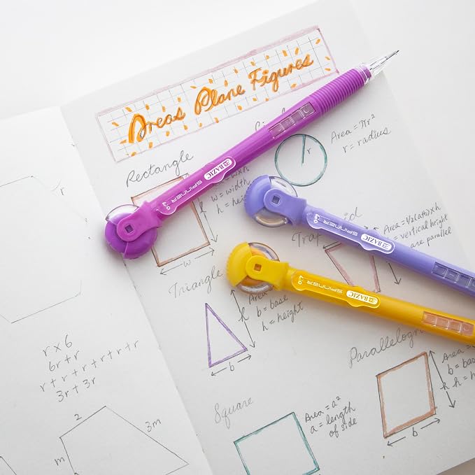 BAZIC PRODUCTS 0.7 mm Mechanical Pencils, Spinner Eraser, HB Lead, 24-Box