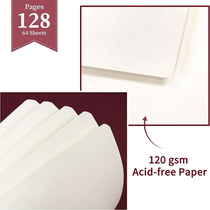 Blank Journal/Notebook - Classic Notebook/Journal, 5.3'' x 8.26''