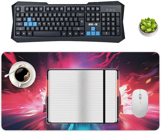 Large Mouse Pad F1 Racing Desk Mat Computer Accessories Gaming Office Organizers Supplies Decor Essentials Keyboard Pads for Desk Rubber 30x60cm