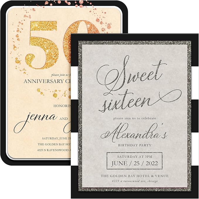 Stationery Parchment Card Stock Nice Paper, 65lb Cover Cardstock, 11" x 17" inches, 50 Sheets per Pack (New White)