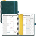 POPRUN 2026-2027 Monthly Planner, 6.5" x 8.5" Agenda, 18 Month Calendar