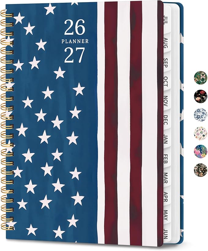 ZOTIA Planner 2026-2027, Jul 2026-Jun 2027 Weekly & Monthly Calendar